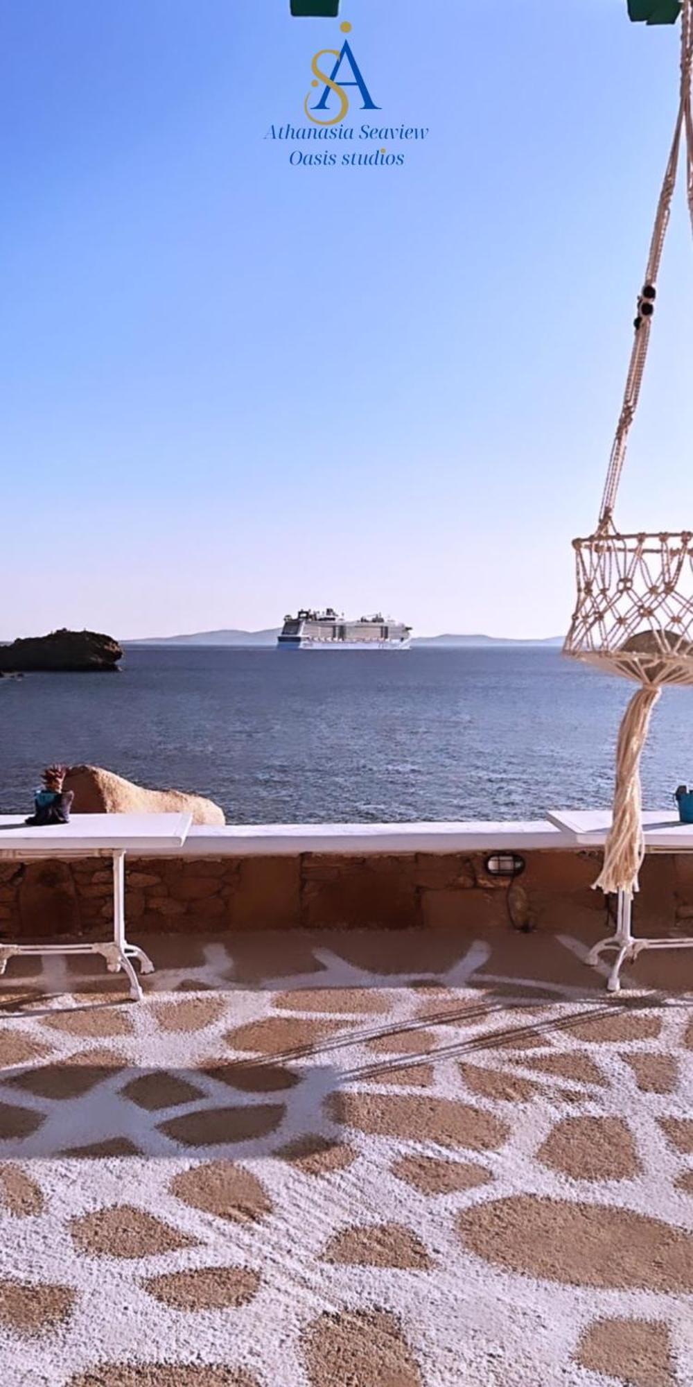 Mykonos Athanasia Seaview Oasis Studios By The Port Houlakia  Exterior foto