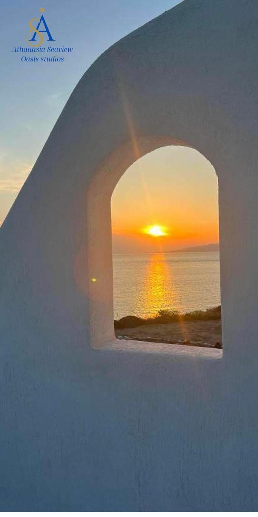Mykonos Athanasia Seaview Oasis Studios By The Port Houlakia  Exterior foto