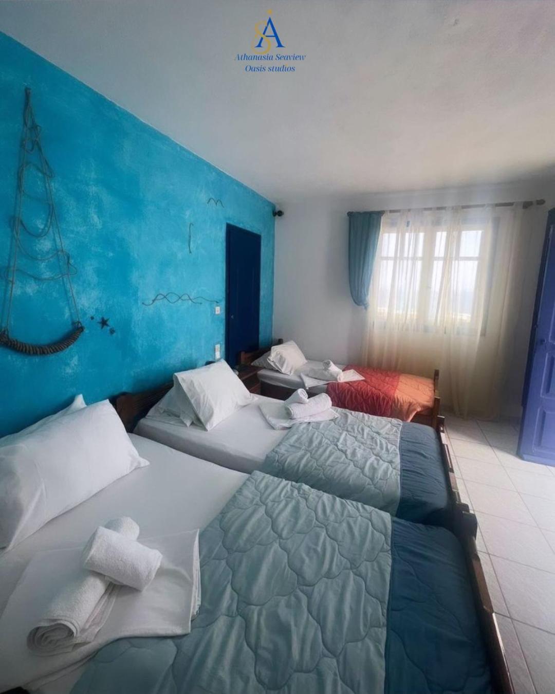 Mykonos Athanasia Seaview Oasis Studios By The Port Houlakia  Exterior foto
