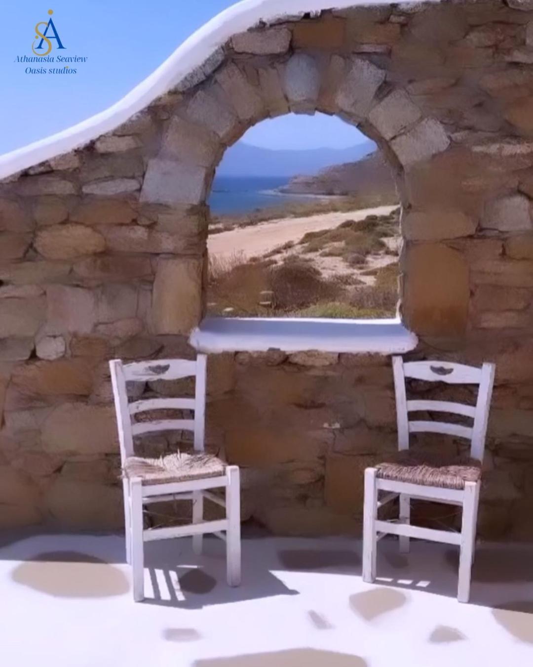 Mykonos Athanasia Seaview Oasis Studios By The Port Houlakia  Exterior foto